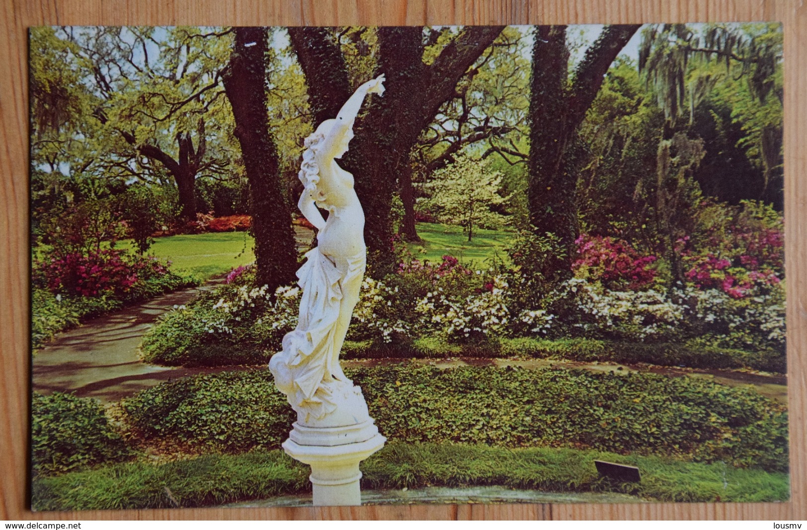 Wilmington NC - "Spring Star" At Orton Plantation - Statue By Sculpturer Andreni - White Azalea Garden - (n°16516) - Wilmington