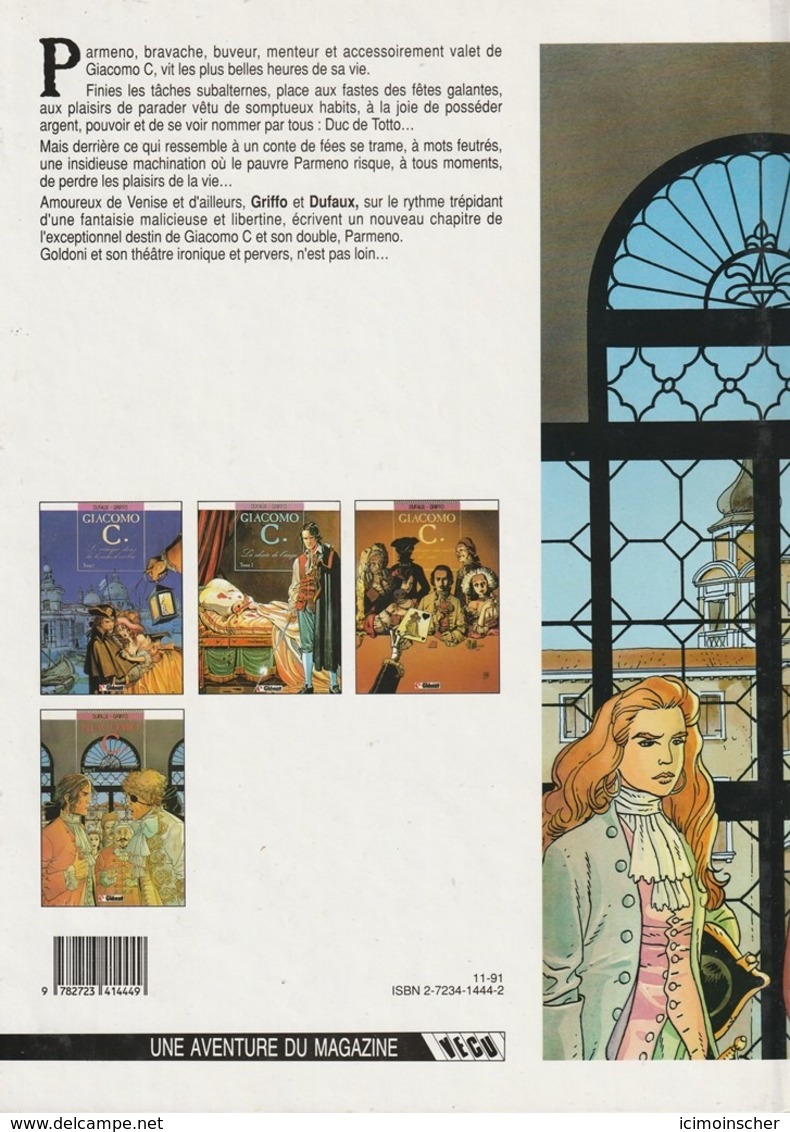 GIACOMO C - 4 - Edition Originale 1991 - Le Maitre Et Son Valet - Giacomo C.