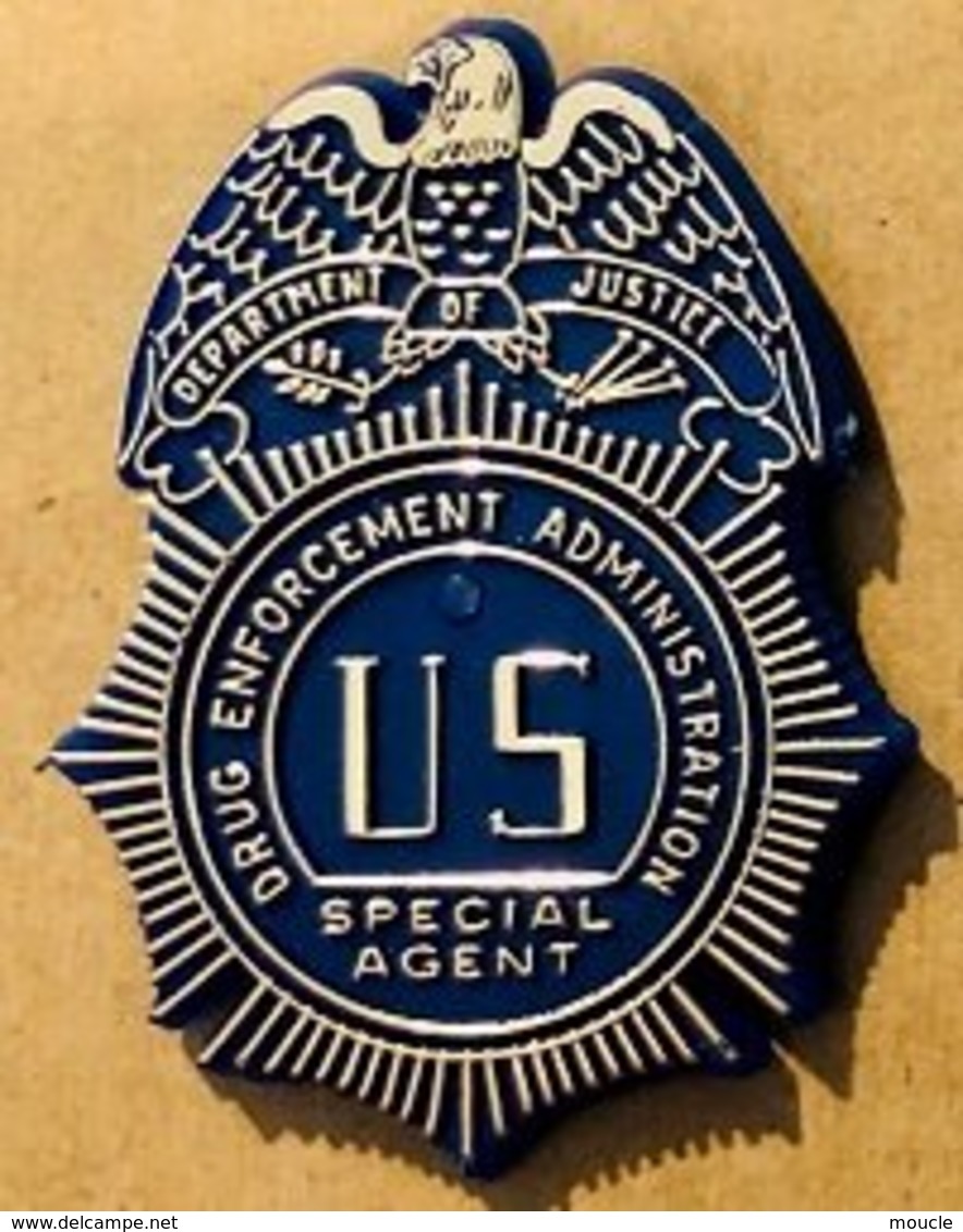 SPECIAL AGENT US DRUG ENFORCEMENT ADMINISTRATION - ETATS UNIS AMERIQUE - DEPARTMENT OF JUSTICE - AIGLE - (22) - Police