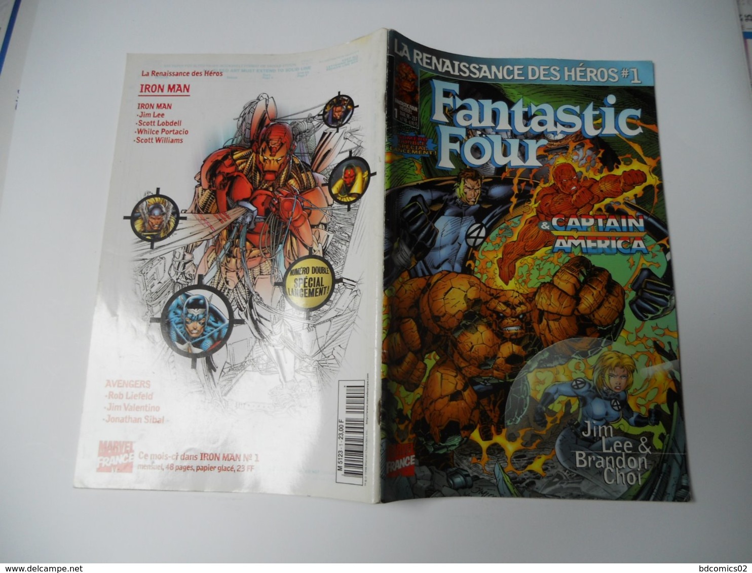 FANTASTIC FOUR LA RENAISSANCE DES HEROS N°1  MARVEL FRANCE - Fantastic 4