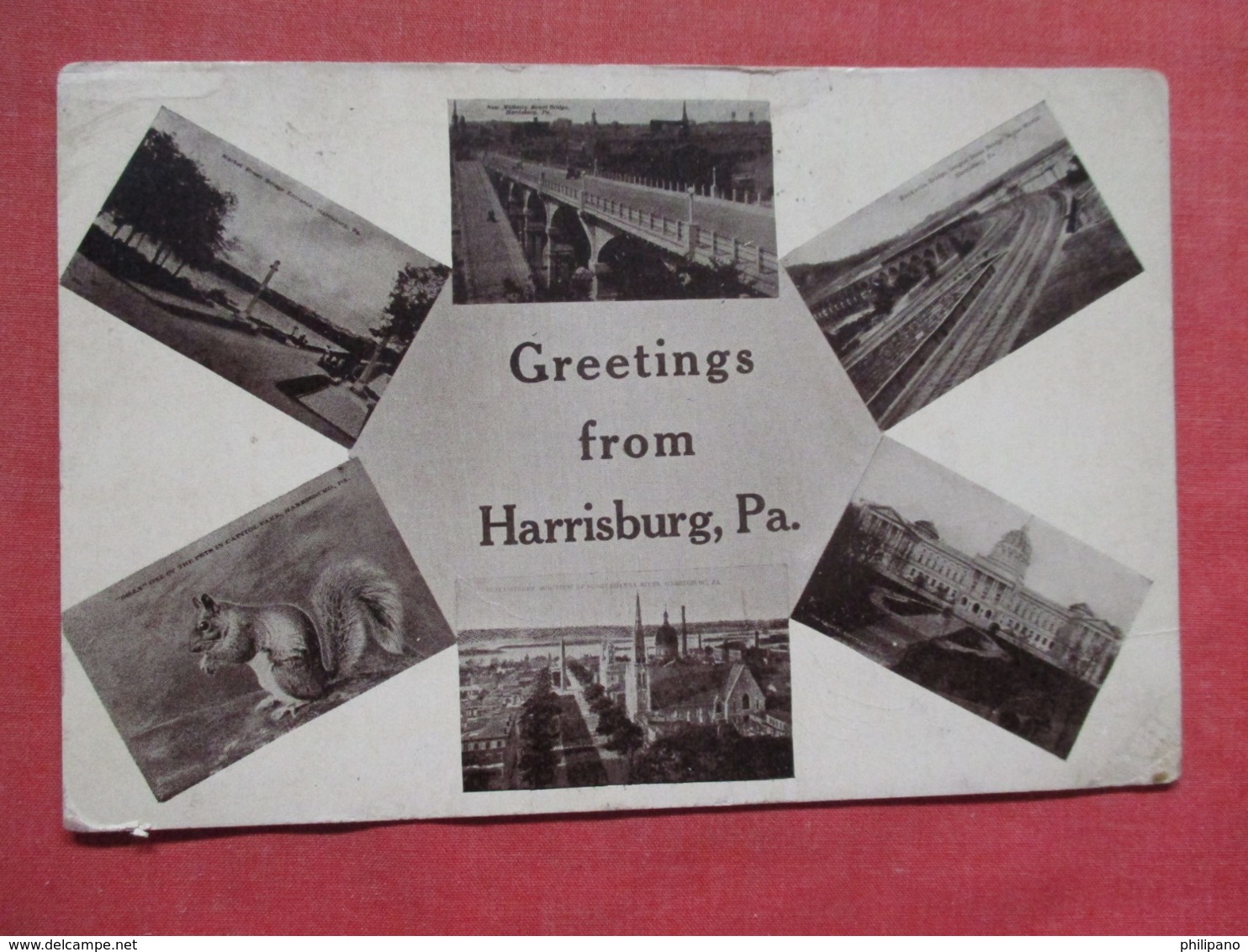 Multi View Greetings   Pennsylvania > Harrisburg   Ref 3715 - Harrisburg