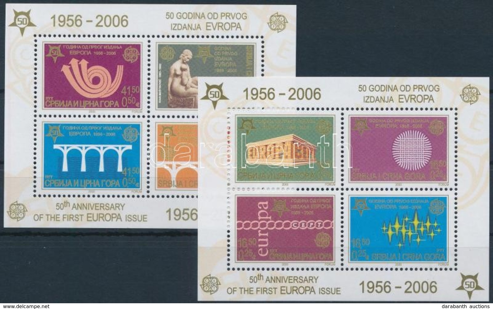 ** 2005 Europa CEPT Blokksor,
Europa CEPT Blockset
Mi 59-60 - Otros & Sin Clasificación