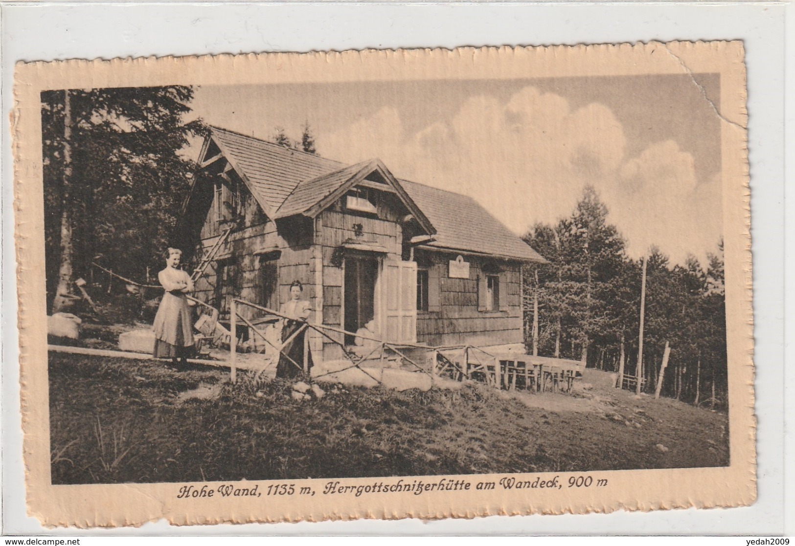 Austria Piesting Pitten Hohe Wand Herrgottschnitzerhutte Am Wandeck POSTCARD - Pitten