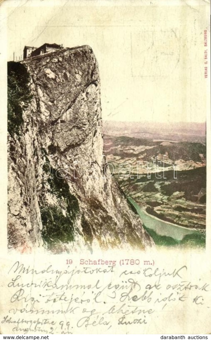 T3 1899 Schafberg (Salzkammergut) (EB) - Sonstige & Ohne Zuordnung