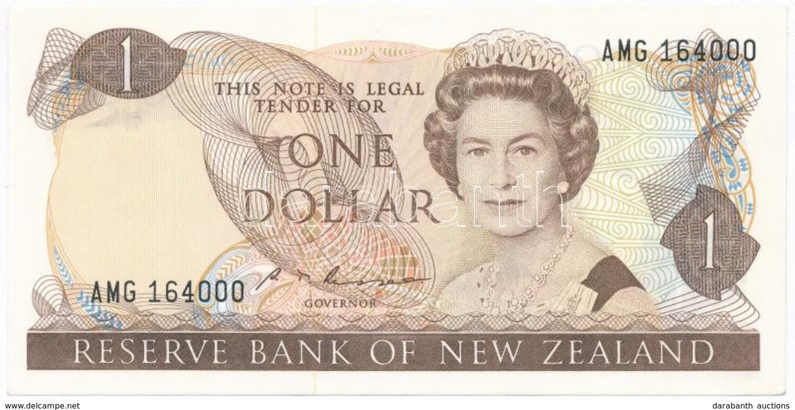 Új-Zéland 1985-1989. 1$ T:I 
New Zealand 1985-1989. 1 Dollar C:UNC - Ohne Zuordnung