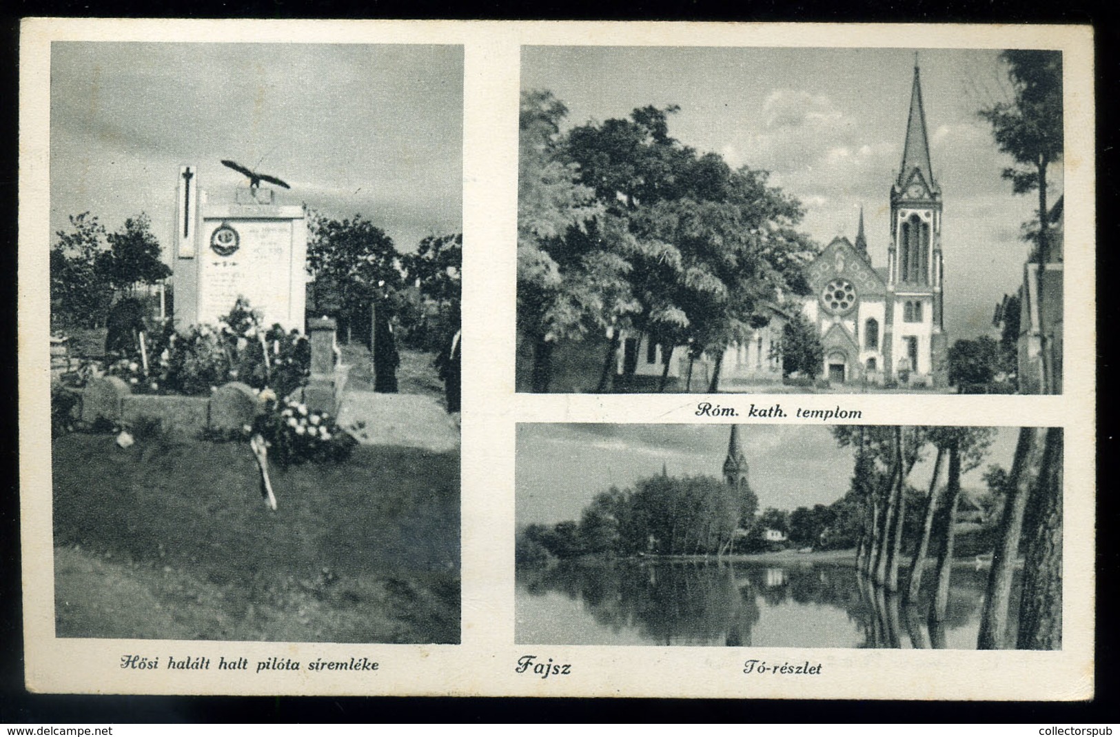 FAJSZ 1940. Régi Képeslap  /  Vintage Pic. P.card - Ungarn