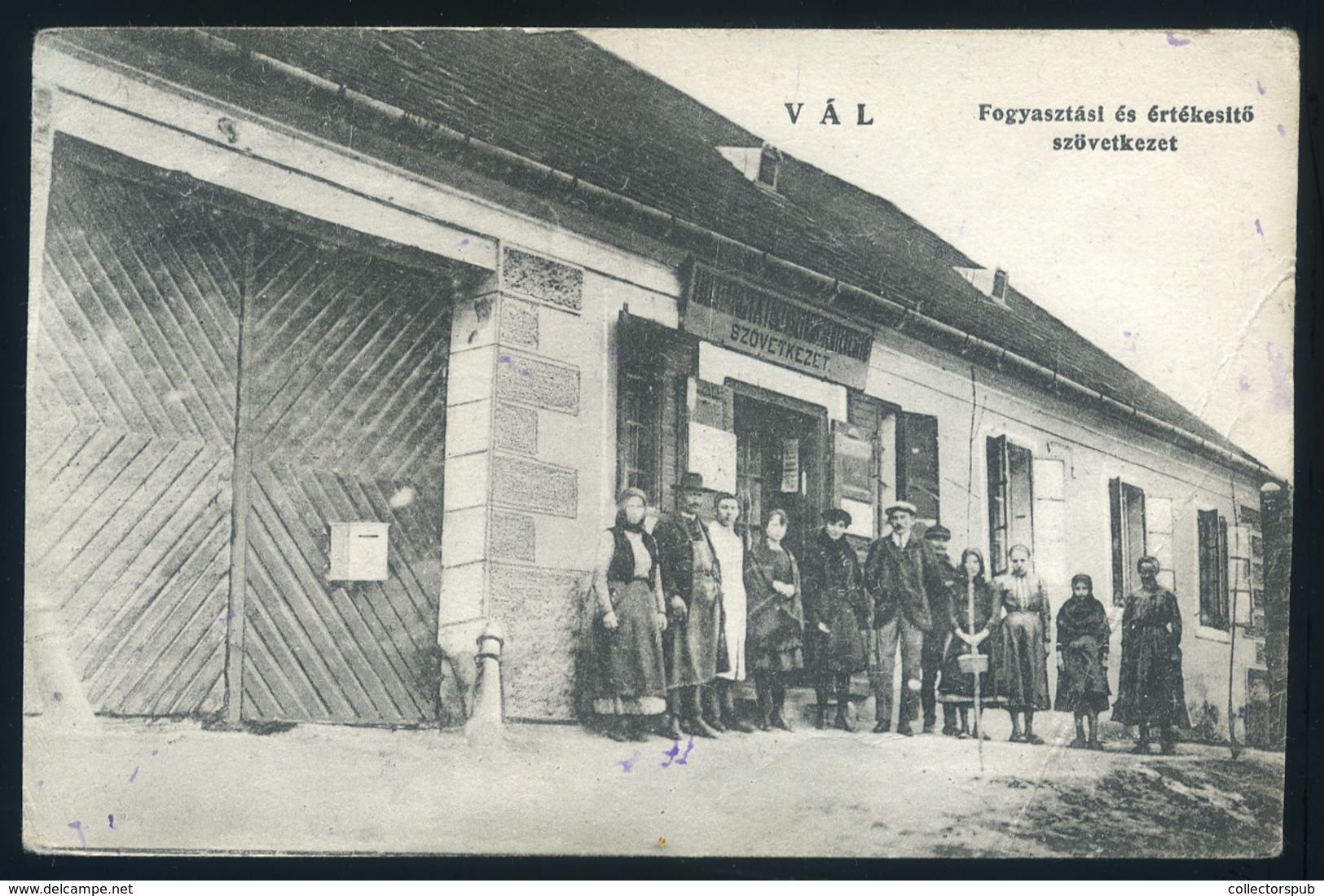 VÁL   Régi Képeslap  /  Vintage Pic. P.card - Hungary