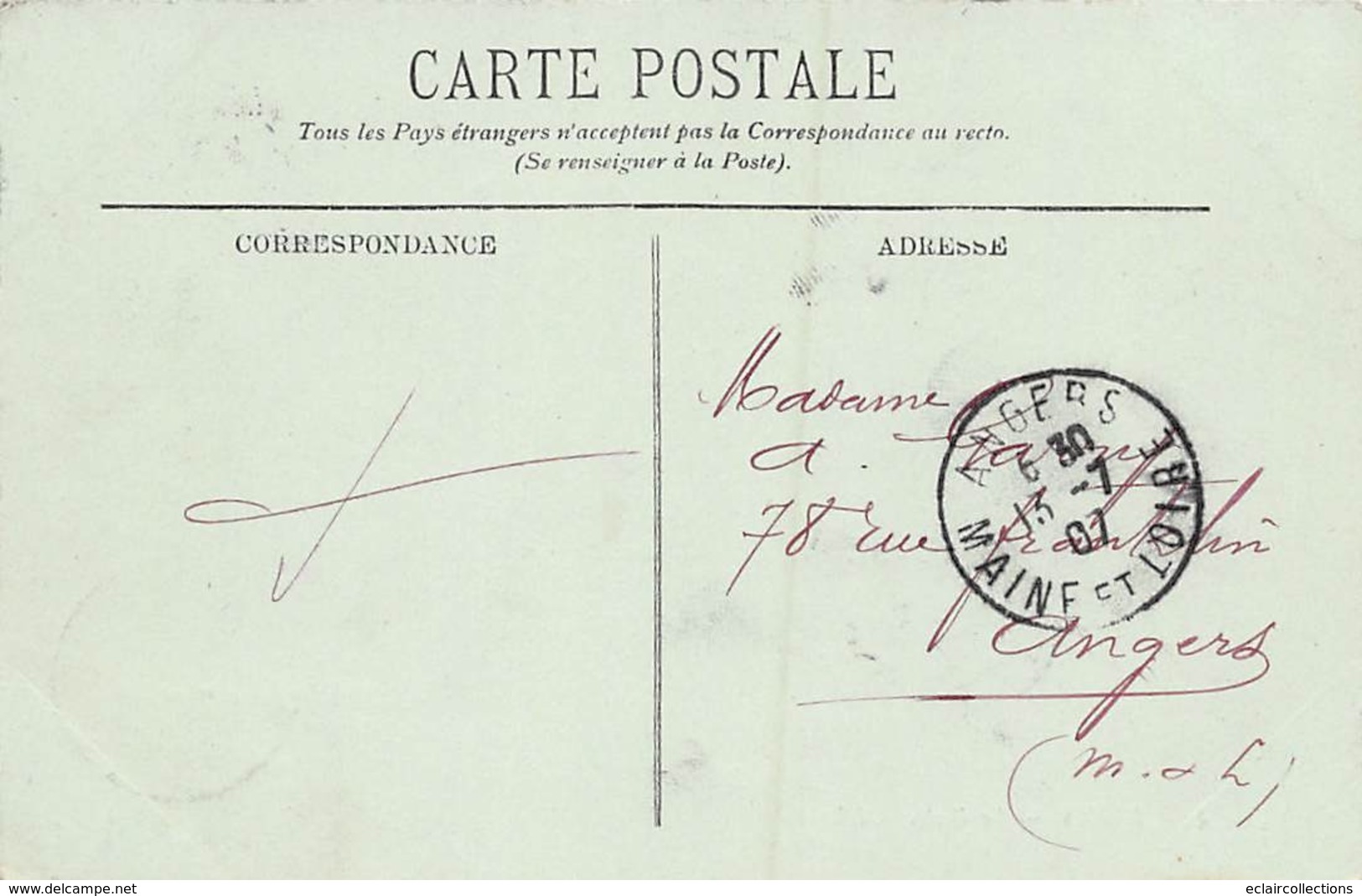 Thème. Poste.Facteur:               Reims     51   Poste Et Facteurs       (Voir Scan) - Postal Services