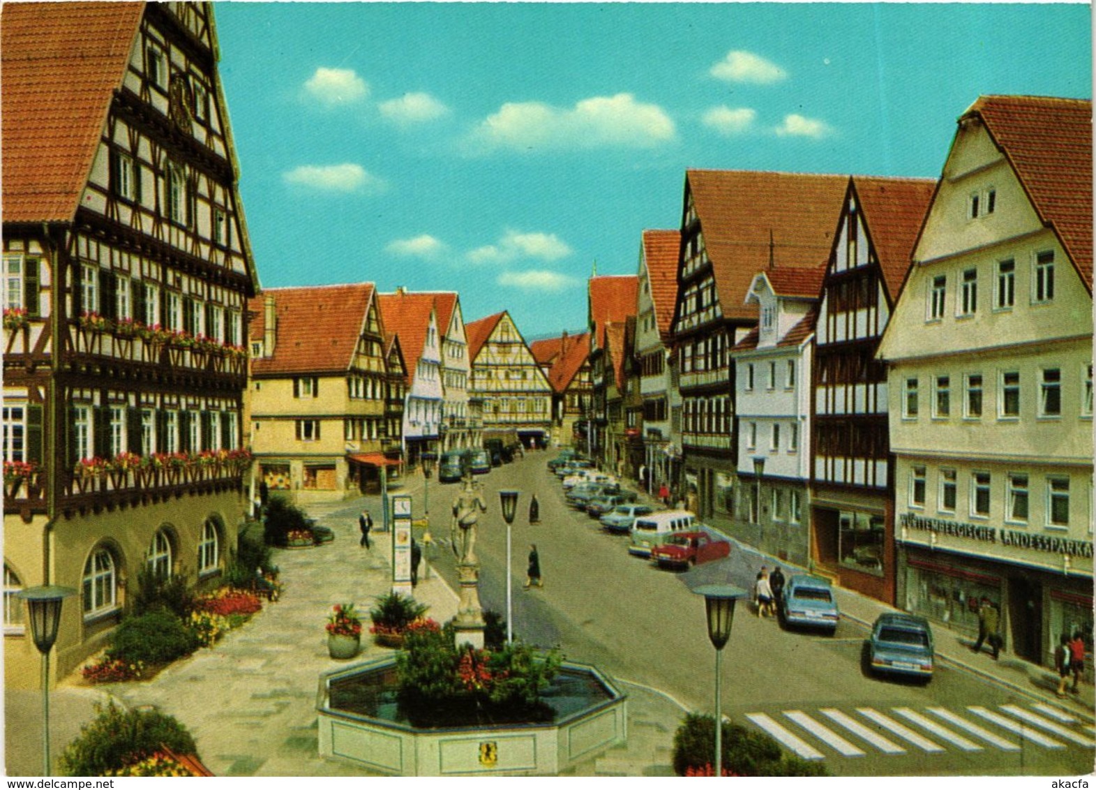 CPA AK Leonberg Marktplatz GERMANY (932272) - Leonberg