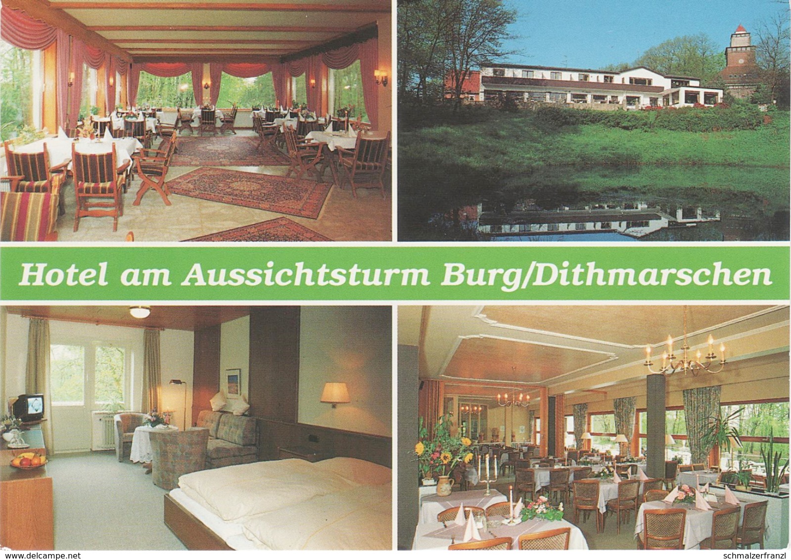 AK Burg Dithmarschen Hotel Am Aussichtsturm A Großenrade Hochdonn Buchholz Wilster Brunsbüttel St Sankt Michaelisdonn - Brunsbuettel