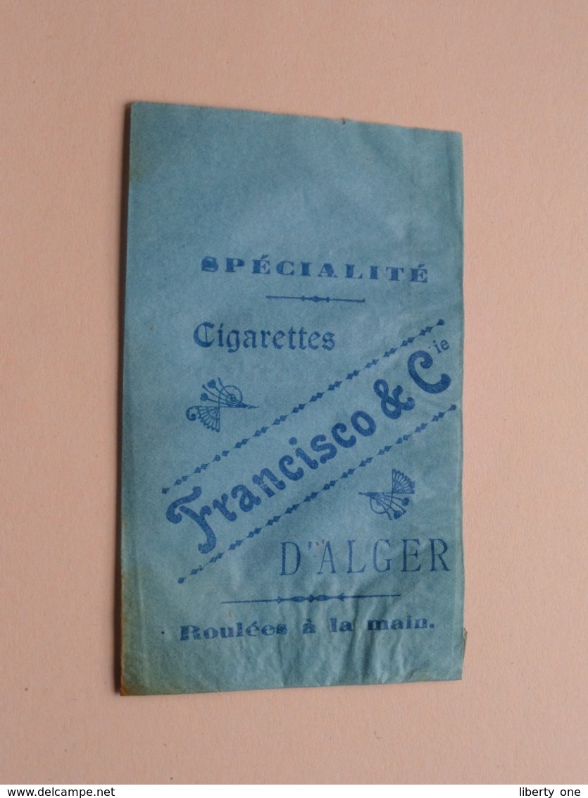 FRANCISCO & C° - D'ALGER / Echantillon 6 Pour 0.10 - Le Paquet De 25 Cigarettes ( Zie / Voir / See Photo ) ! - Sonstige & Ohne Zuordnung