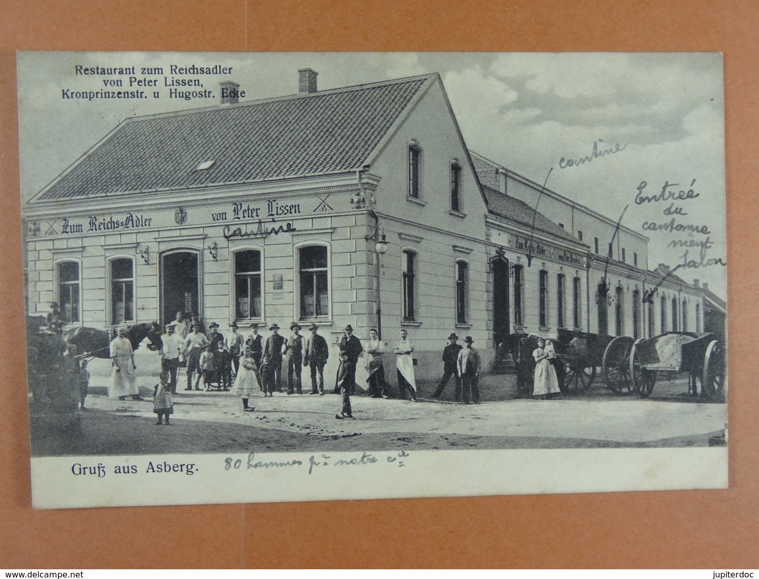 Gruss Aus Asberg Restaurant Zum Reichsadler Von Peter Lissen - Moers