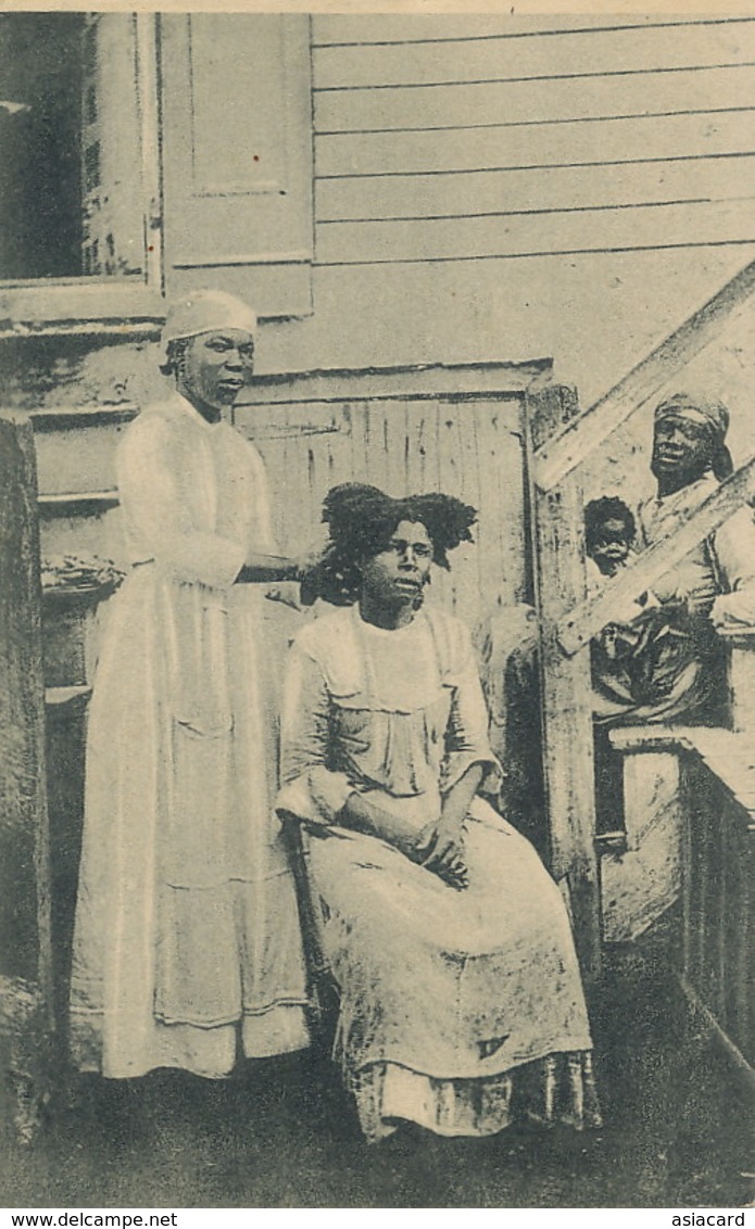 Negresses Des Antilles Americaines Coiffure Mission  ST Augustin Louvain Belgique Eyseringen , Roulers - Virgin Islands, US