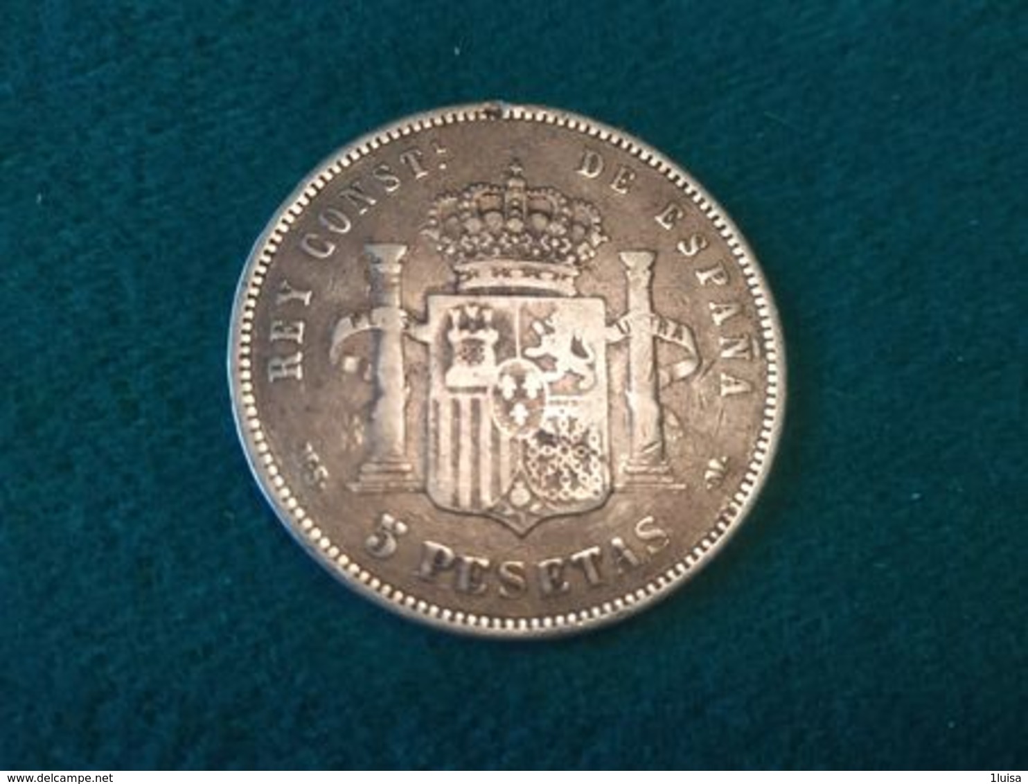 5 Pesetas 1883 - Collections