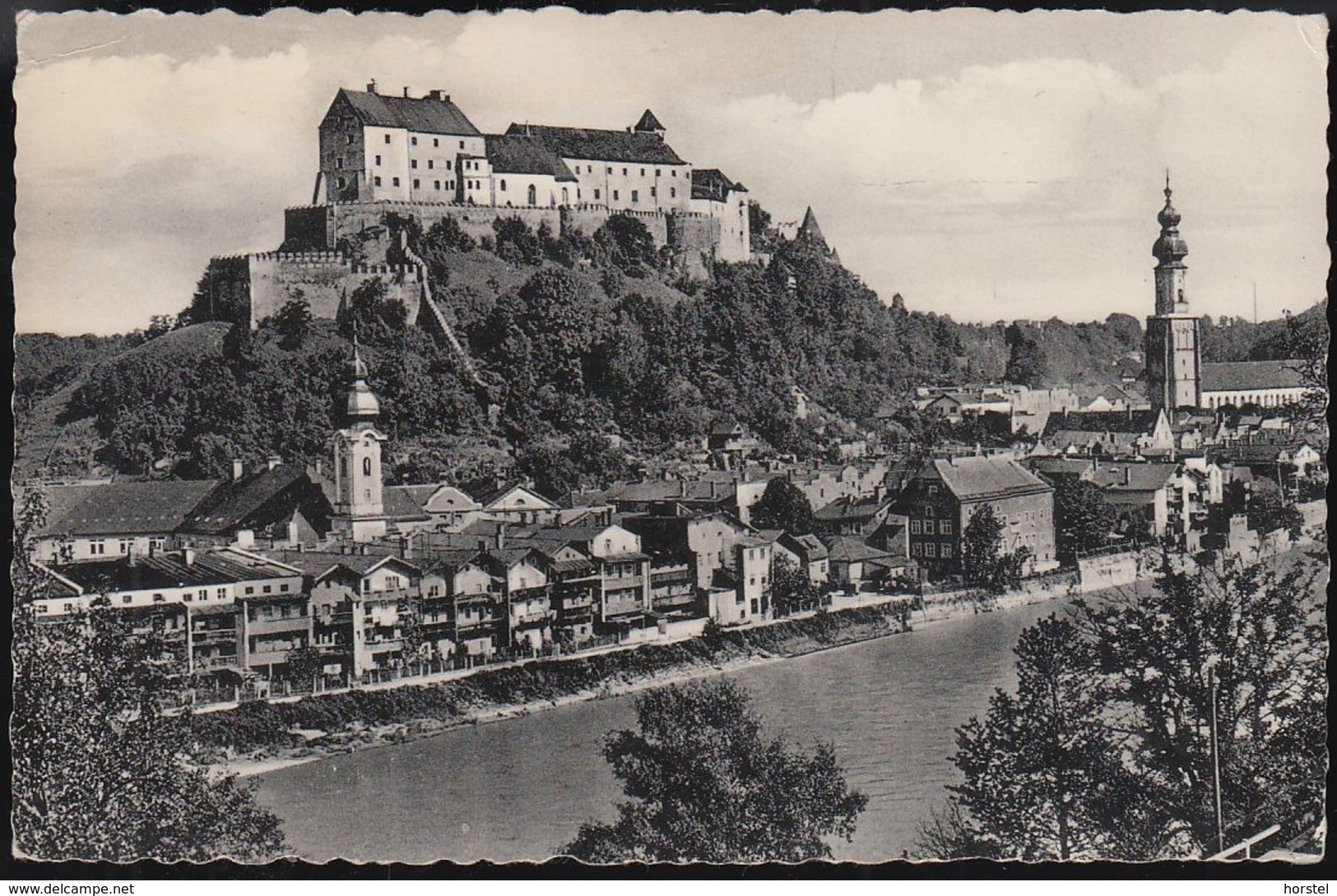 D-84489 Burghausen - A.d. Salzach - Längste Burg Deutschlands ( 60er Jahre) - Burghausen