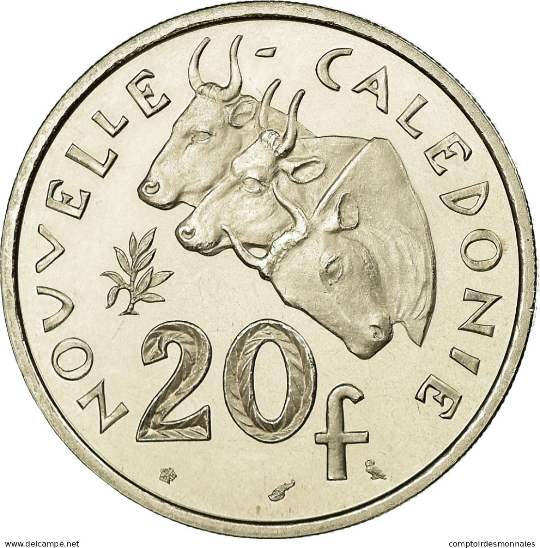 Monnaie, Nouvelle-Calédonie, 20 Francs, 1967, Paris, ESSAI, SPL, Nickel, KM:E12 - Nieuw-Caledonië