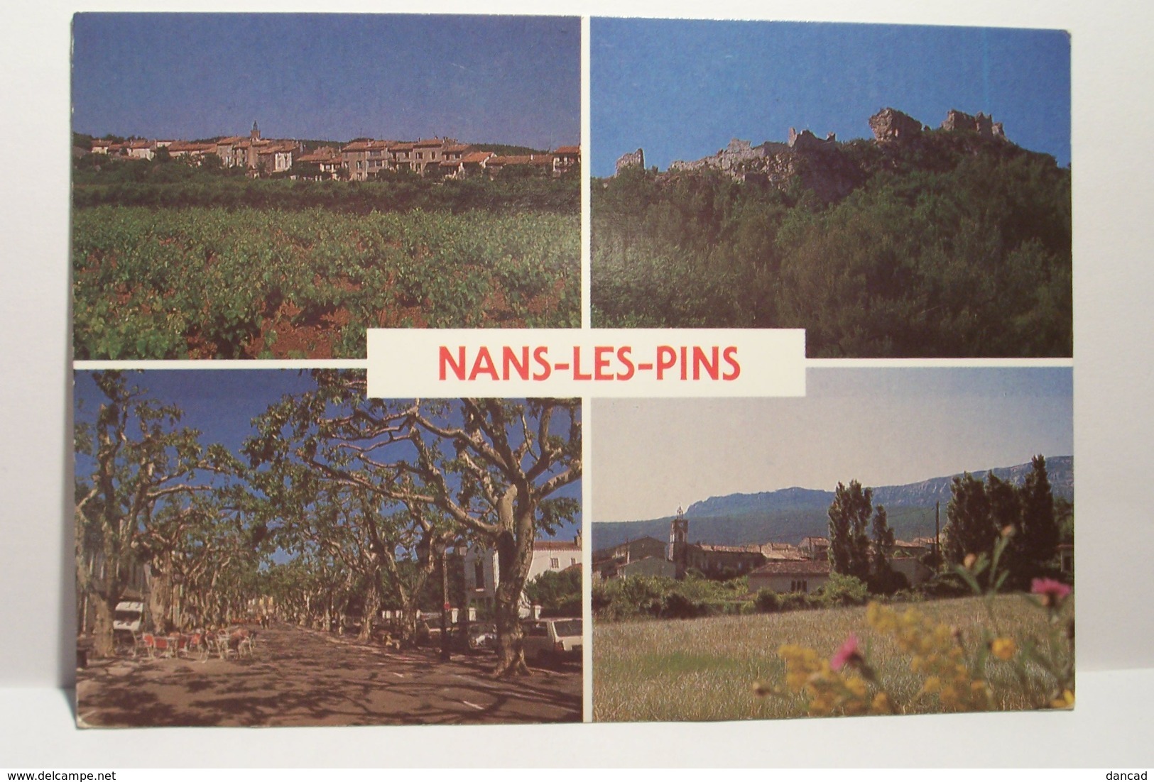 NANS - LES-PINS  -  Centre De Gérontologie  Saint-François  - MULTIVUES   ( N°3 ) -  ( Pas De Reflet Sur L'original ) - Nans-les-Pins