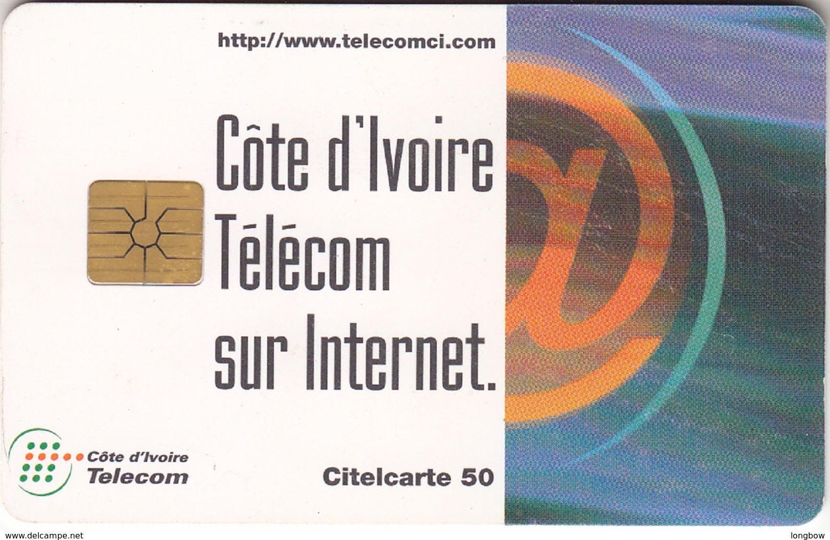 IVORY COST-N.26 Telecom Sur Internet - Ivory Coast