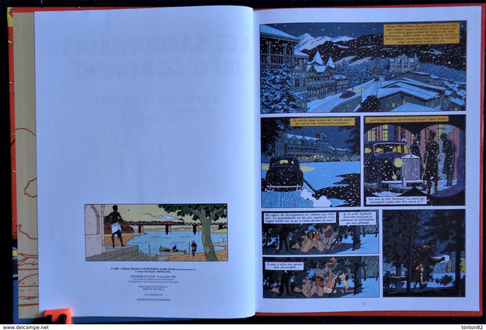 Y. Sente - A. Julliard - Les Sarcophages Du 6e Continent - T 1 - Les Aventures De Blake Et Mortimer - EO 2004 - Blake Et Mortimer