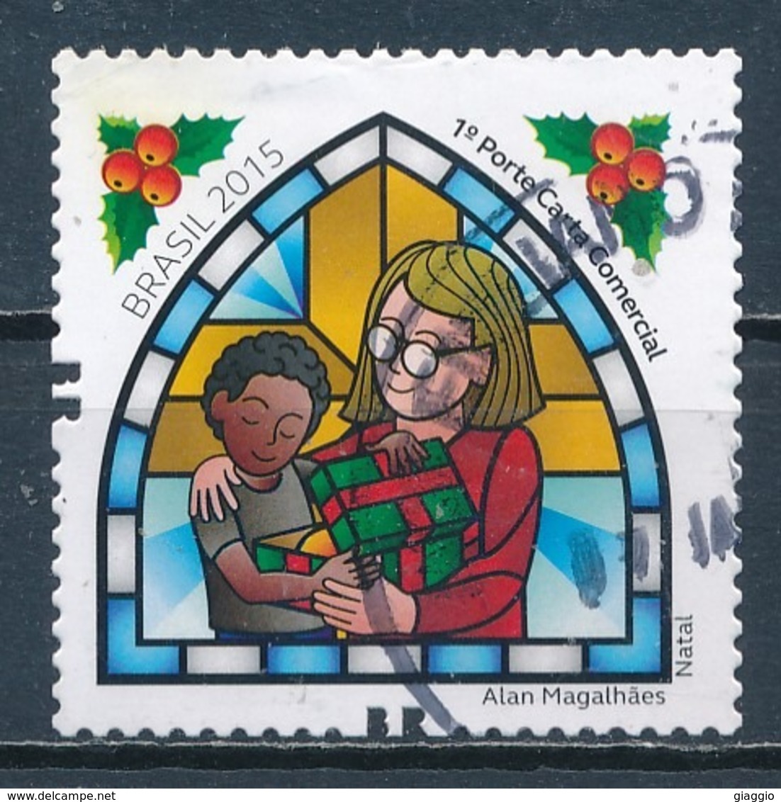 °°° BRASIL - CHRISTMAS - 2015 °°° - Used Stamps