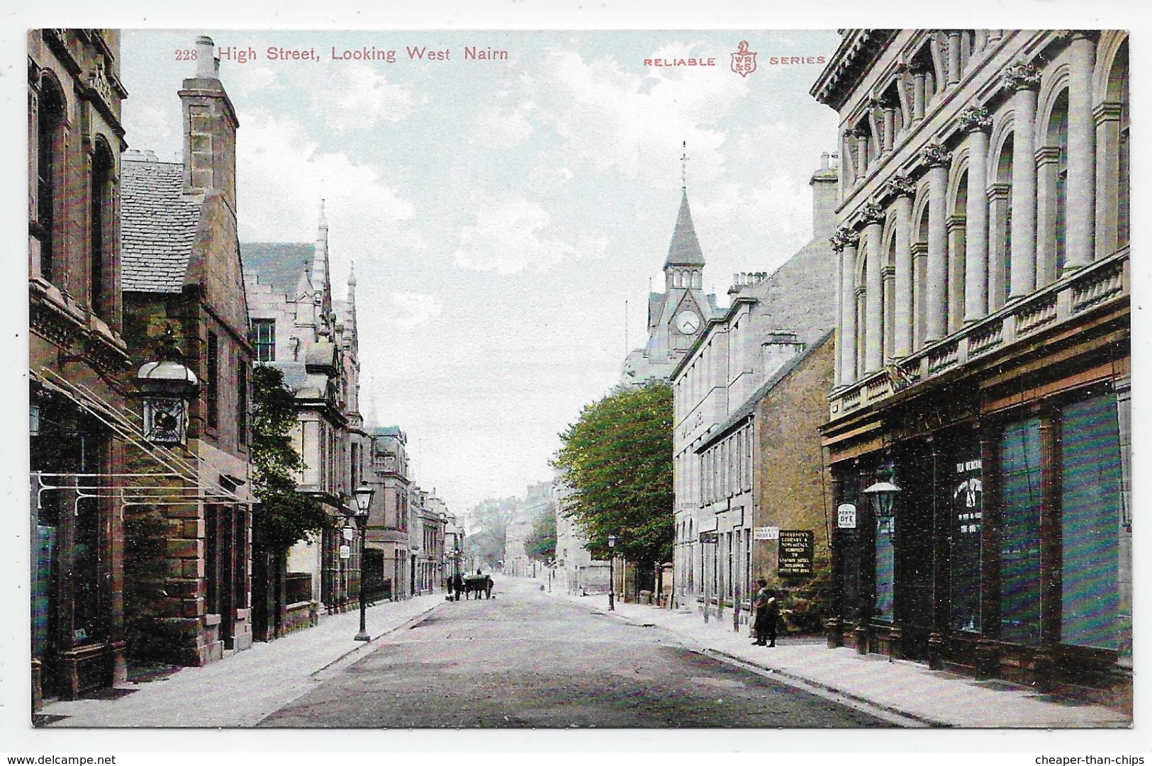 Nairn - High Street, Looking West - Nairnshire