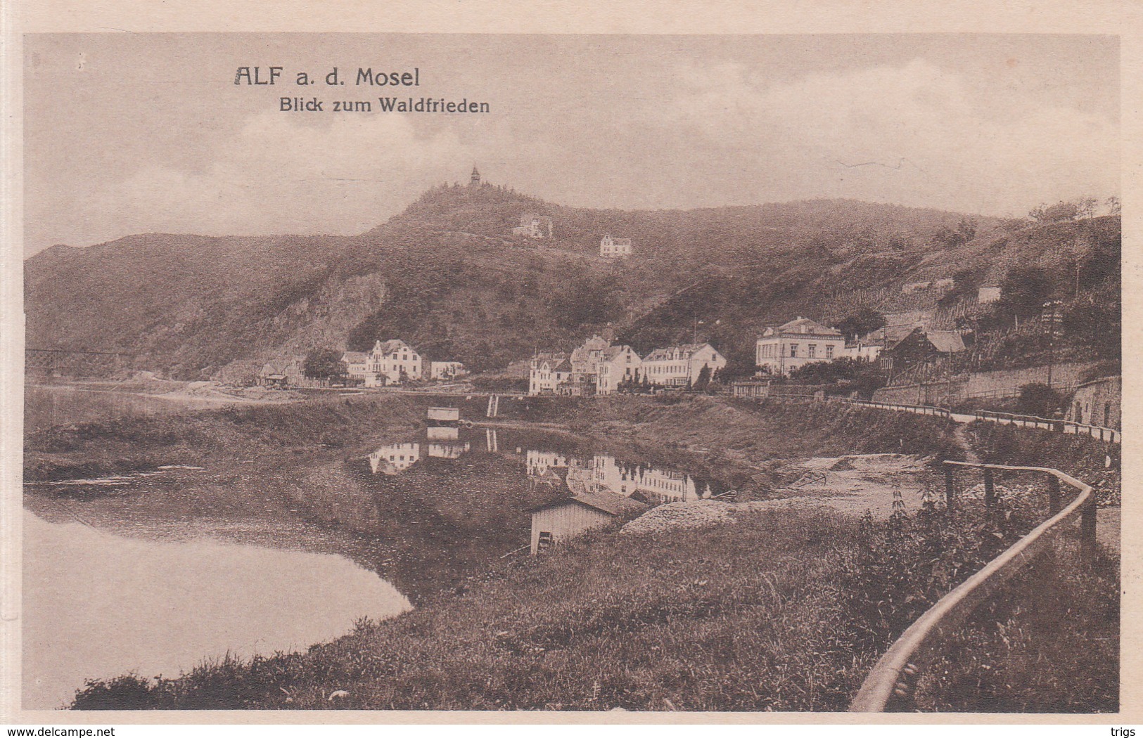 Alf A. D. Mosel - Blick Zum Waldfrieden - Alf-Bullay