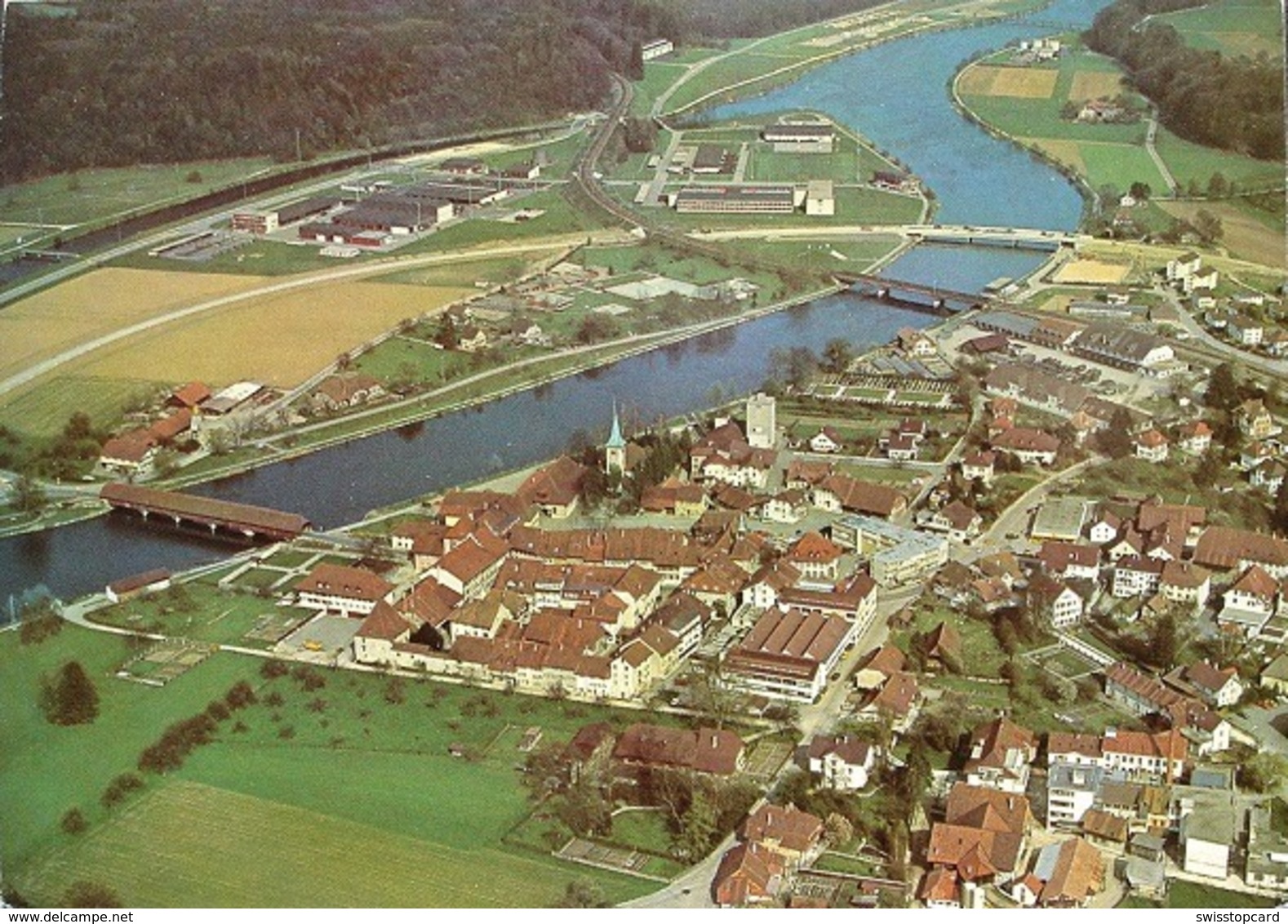 WANGEN A.d. Aare Flugaufnahme - Wangen An Der Aare