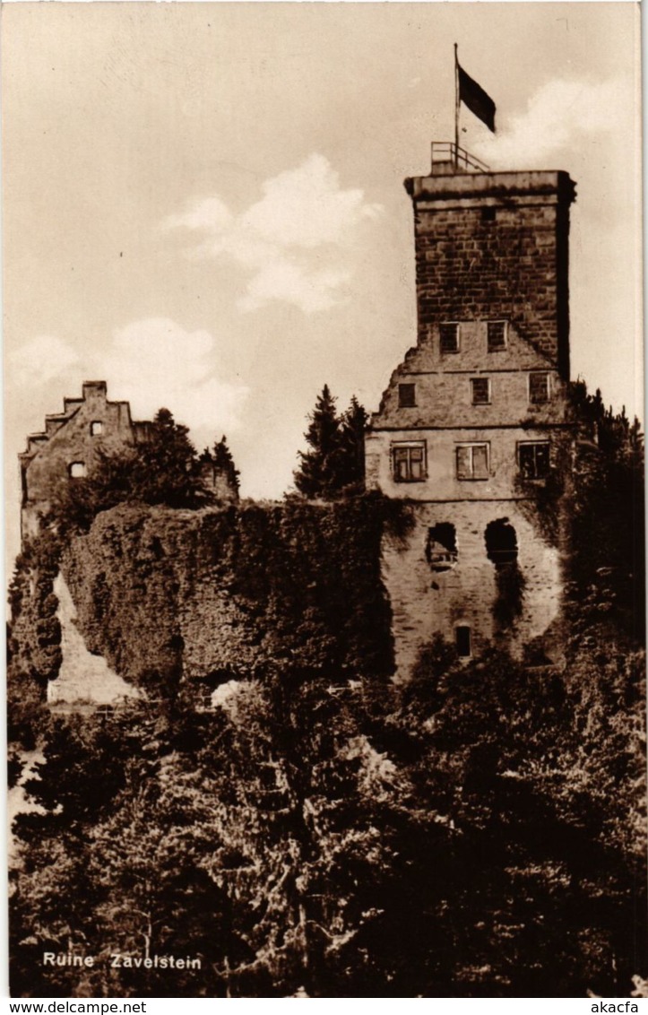 CPA AK Bad Teinach- Ruine Zavelstein GERMANY (908021) - Kaiserstuhl