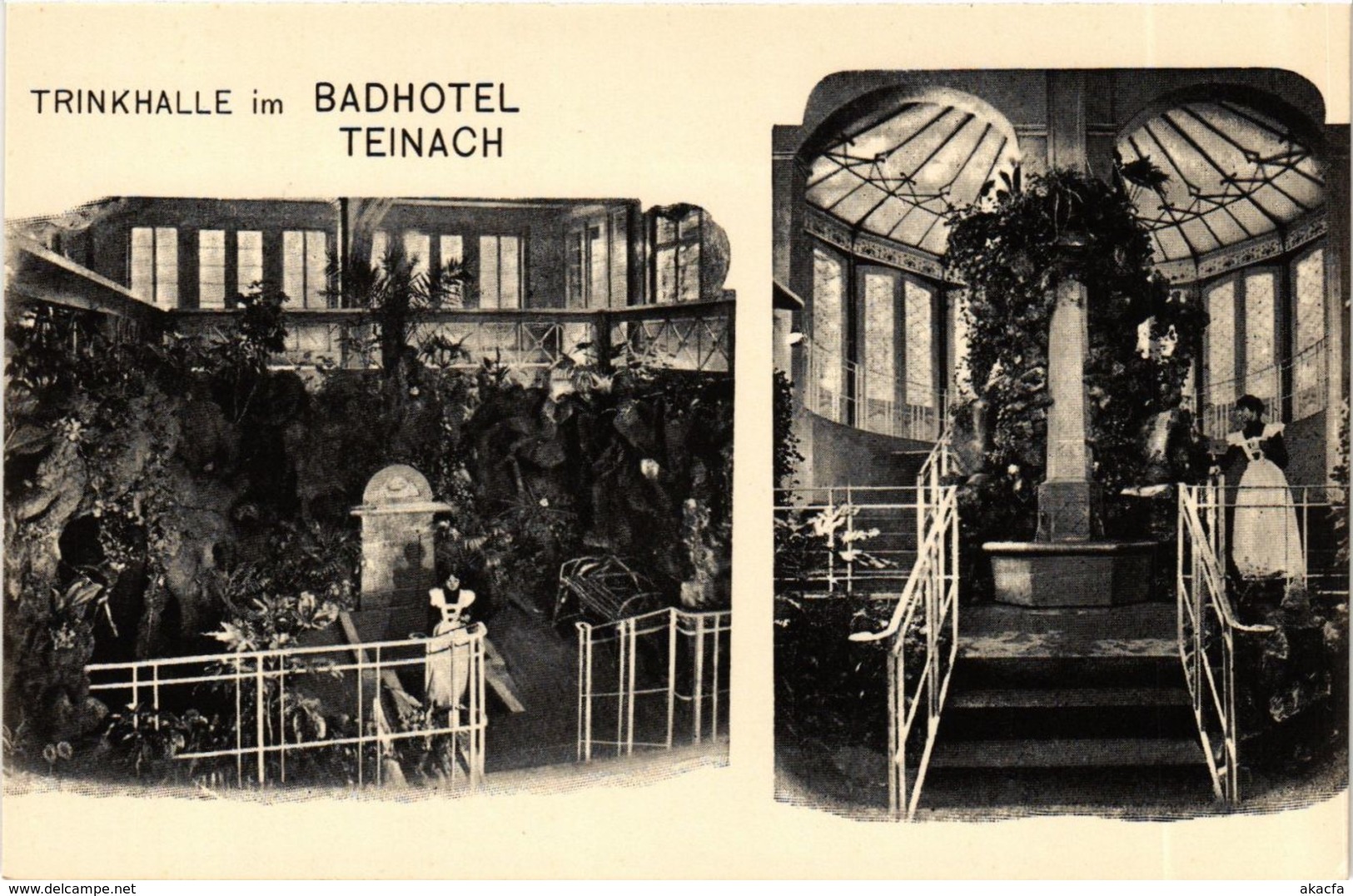 CPA AK Bad Teinach- Trinkhalle Im Badhotel Teinach GERMANY (908169) - Kaiserstuhl