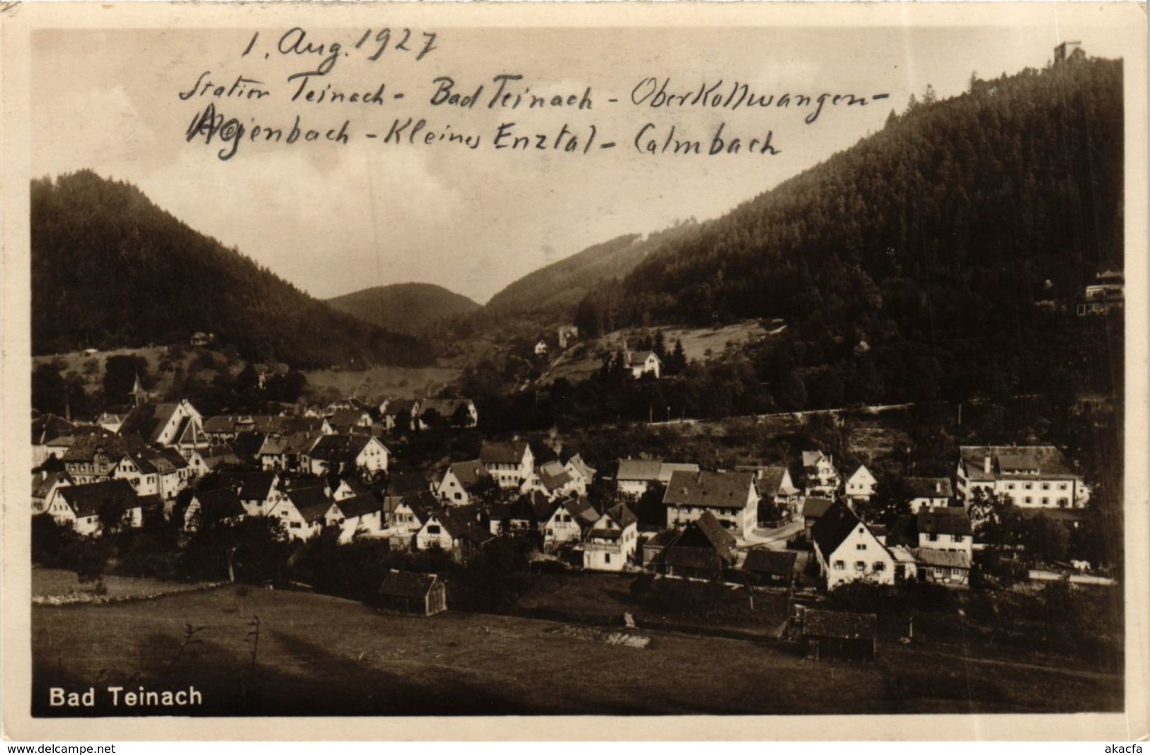 CPA AK Bad Teinach- GERMANY (908245) - Kaiserstuhl