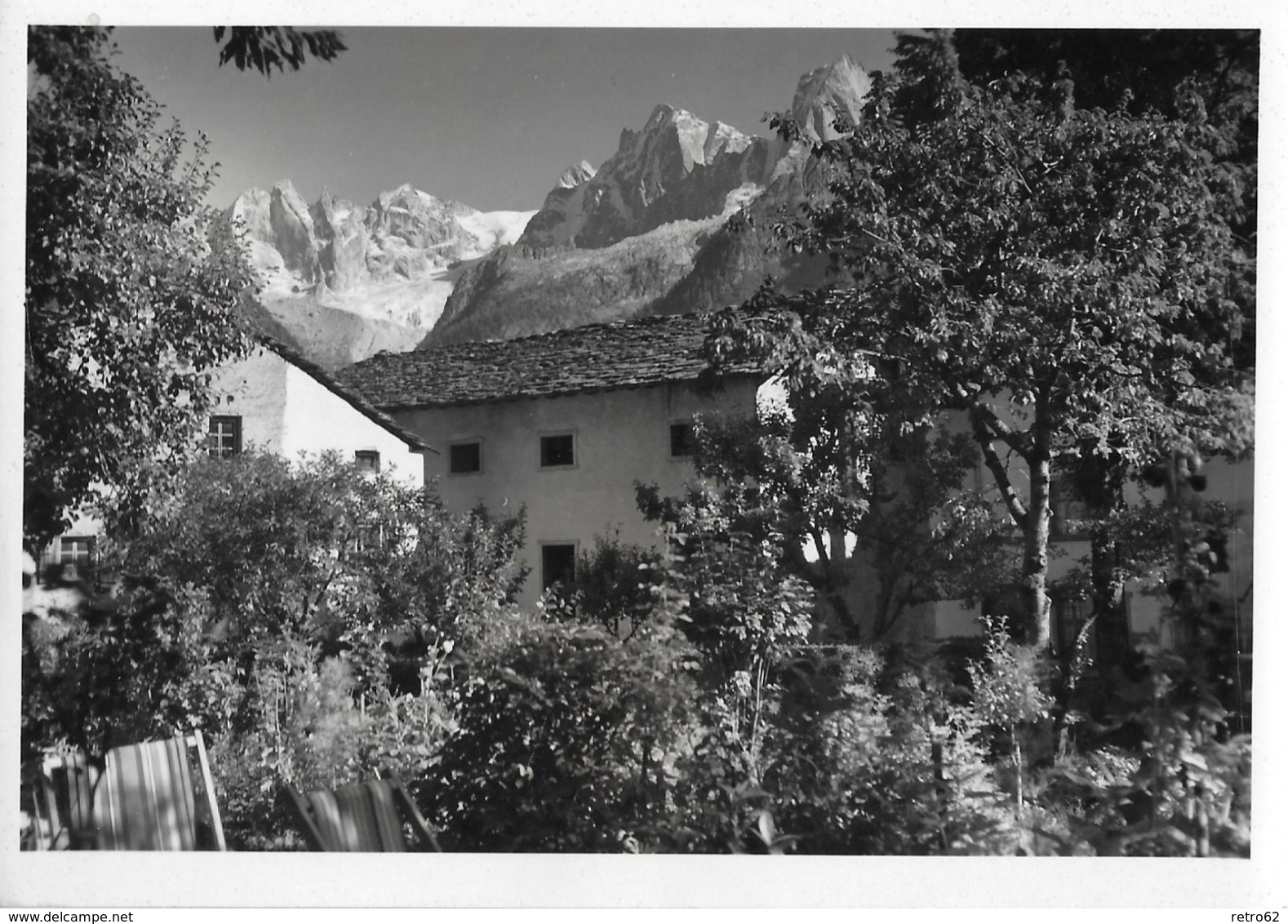 SOGLIO → Kleines Dorf Auf 1090 M, Region Maloja, Schöne Fotokarte Ca.1950   ►Grossformat◄ - Soglio