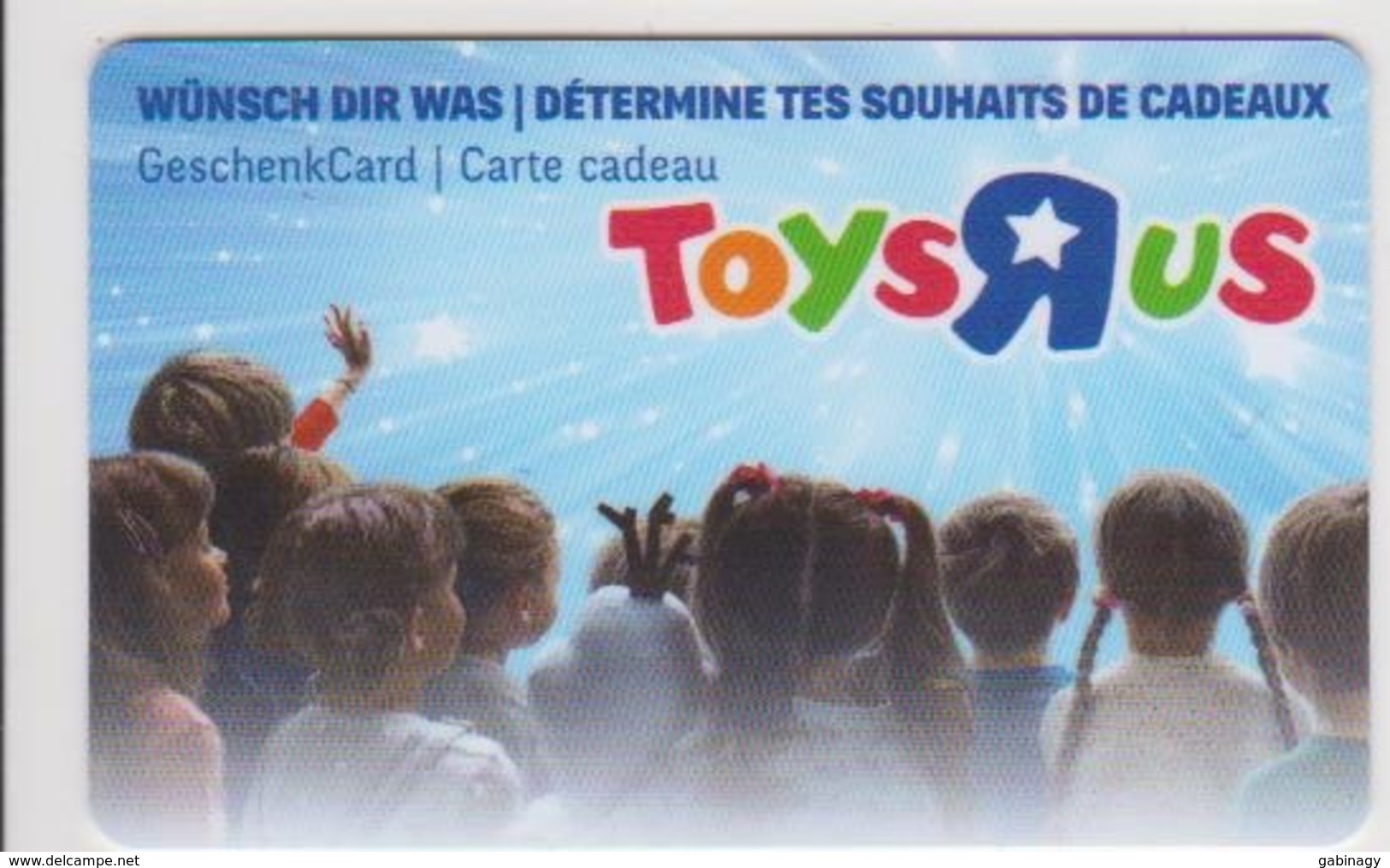Gift Cards - GIFT CARD - SWITZERLAND - TOYS R US 25