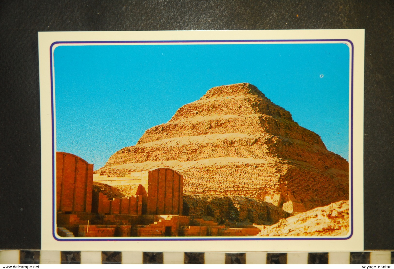 CP, EGYPT, PYRAMIDE A DEGRES DE ZOSER - Piramidi