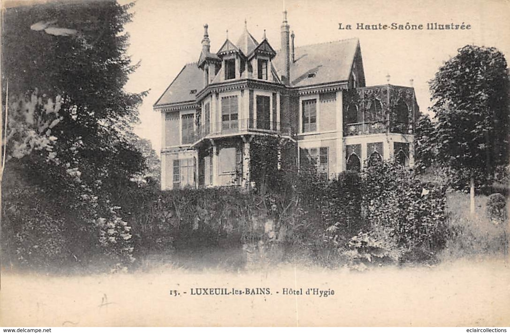 Lxeuil Les Bains       70        Hôtel    D'Hygie      (voir Scan) - Luxeuil Les Bains