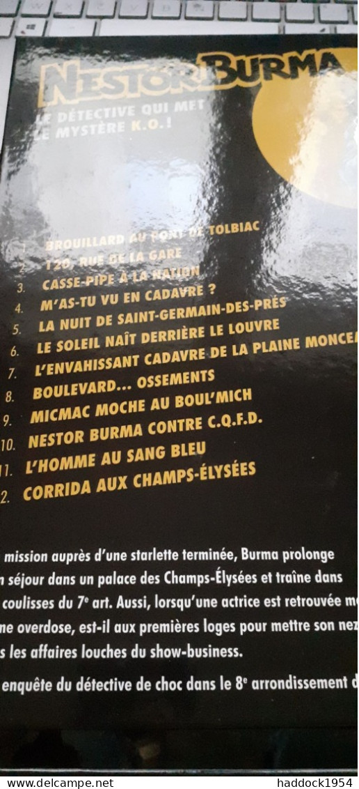 Corrida Aux Champs-élysées BARRAL LEO MALET TARDI  Casterman 2019 - Nestor Burma