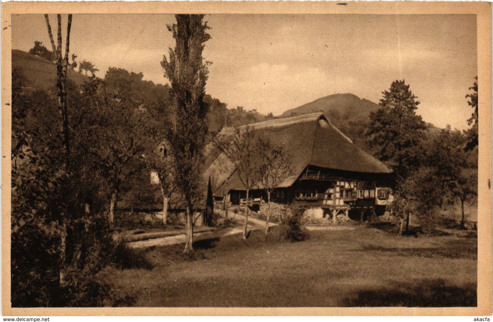 CPA AK Bauernhaus In Gutach GERMANY (933428) - Gutach (Schwarzwaldbahn)