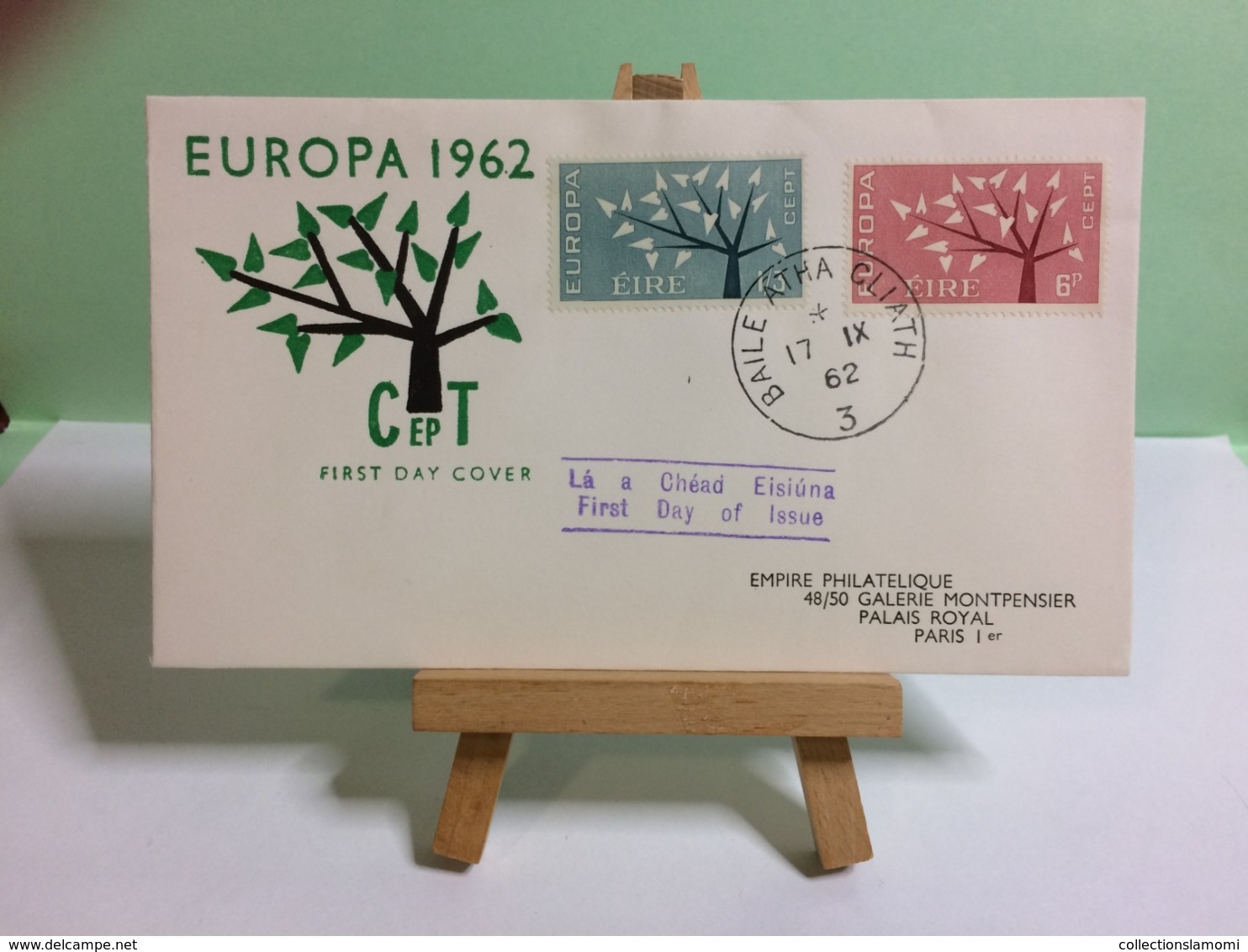 Irlande Europa 1962 (CEPT) - Èire - 17.9.1962 FDC 1er Jour - Covers & Documents