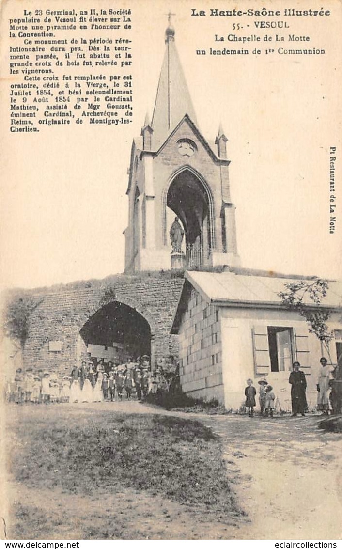 Vesoul        70         Chapelle De La Motte.  Communion          (voir Scan) - Vesoul