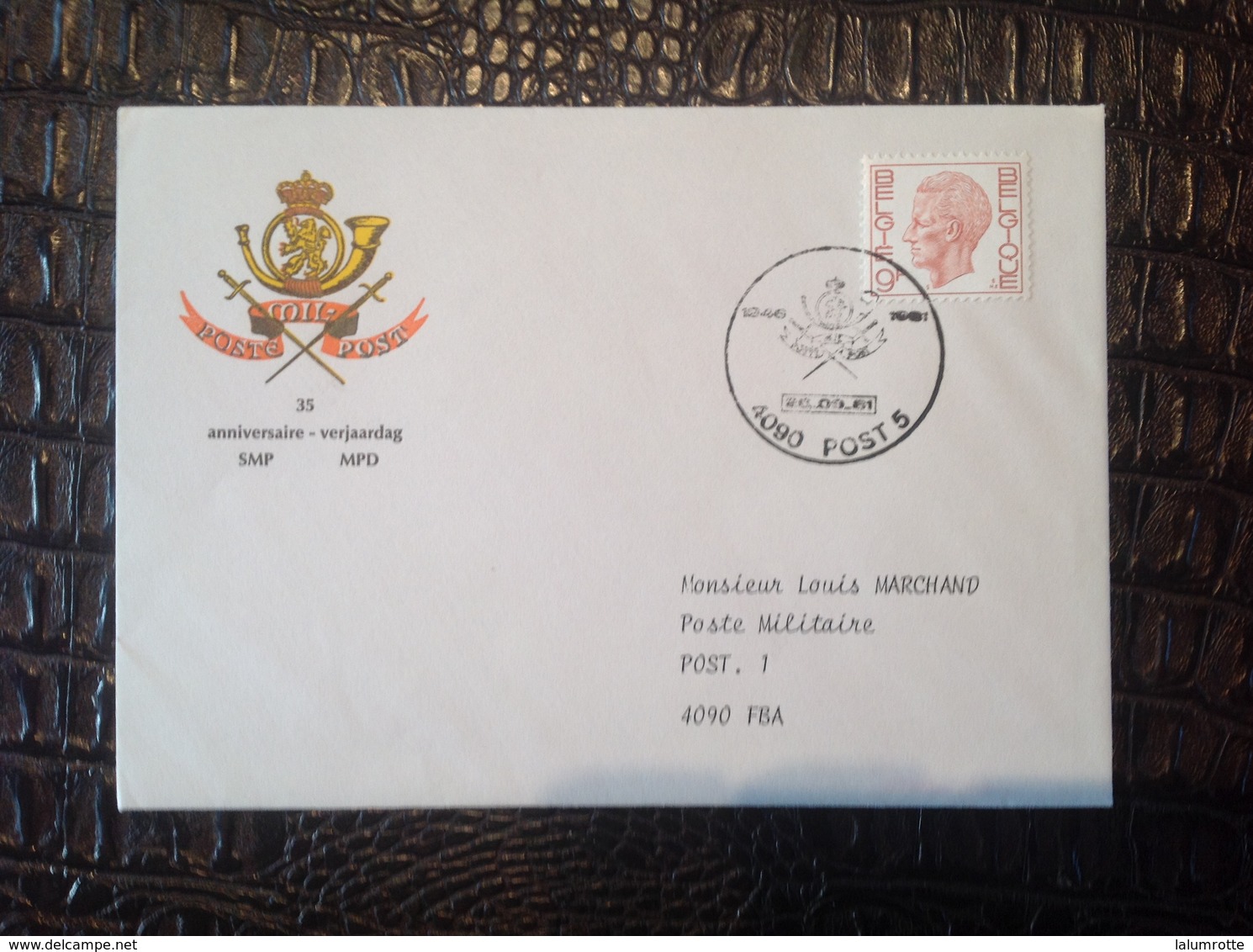 LetDoc. 452.  Poste Militaire.Anniversaire SMP. 4090 Post - Other & Unclassified