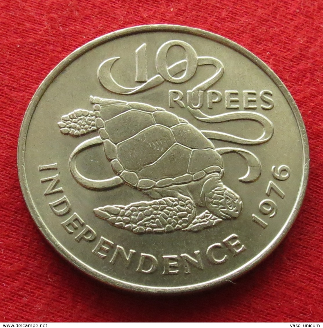 Seychelles 10 Rupee 1976 Independence - Seychelles