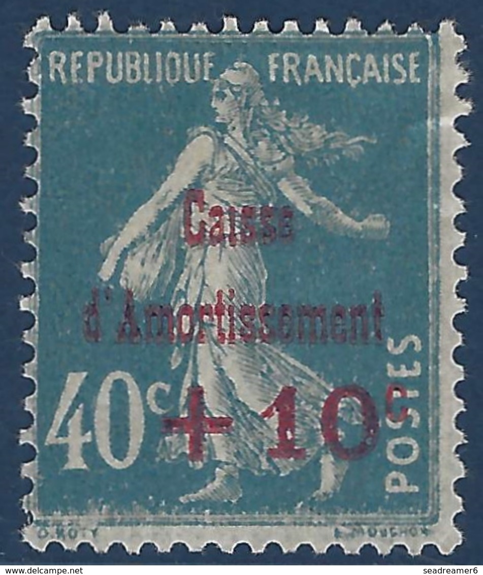 FRANCE Caisse D'amortissement 1930 N°246* Variété Sans Point Sur Le I De Caisse (non Signalé) RR Signé Calves - Nuevos