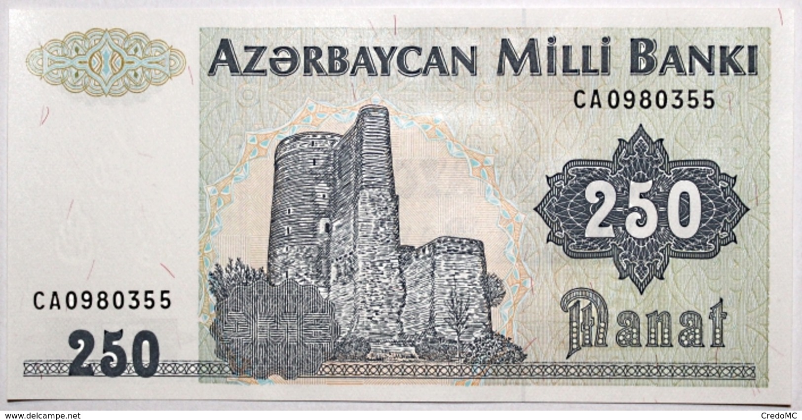 Azerbaïdjan - 250 Manat - 1992 - PICK 13b - NEUF - Azerbeidzjan