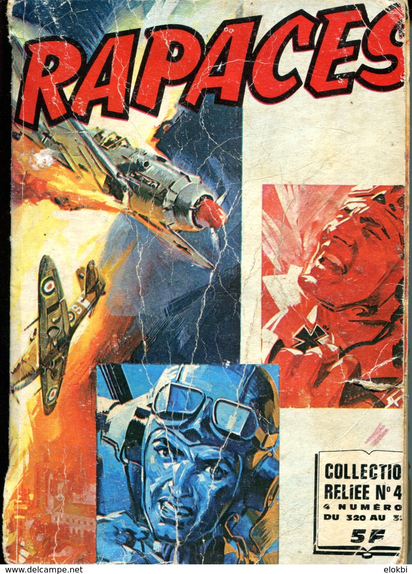 Rapaces Collection Reliée (revues 320 à 323) De 1977 - Rapaces