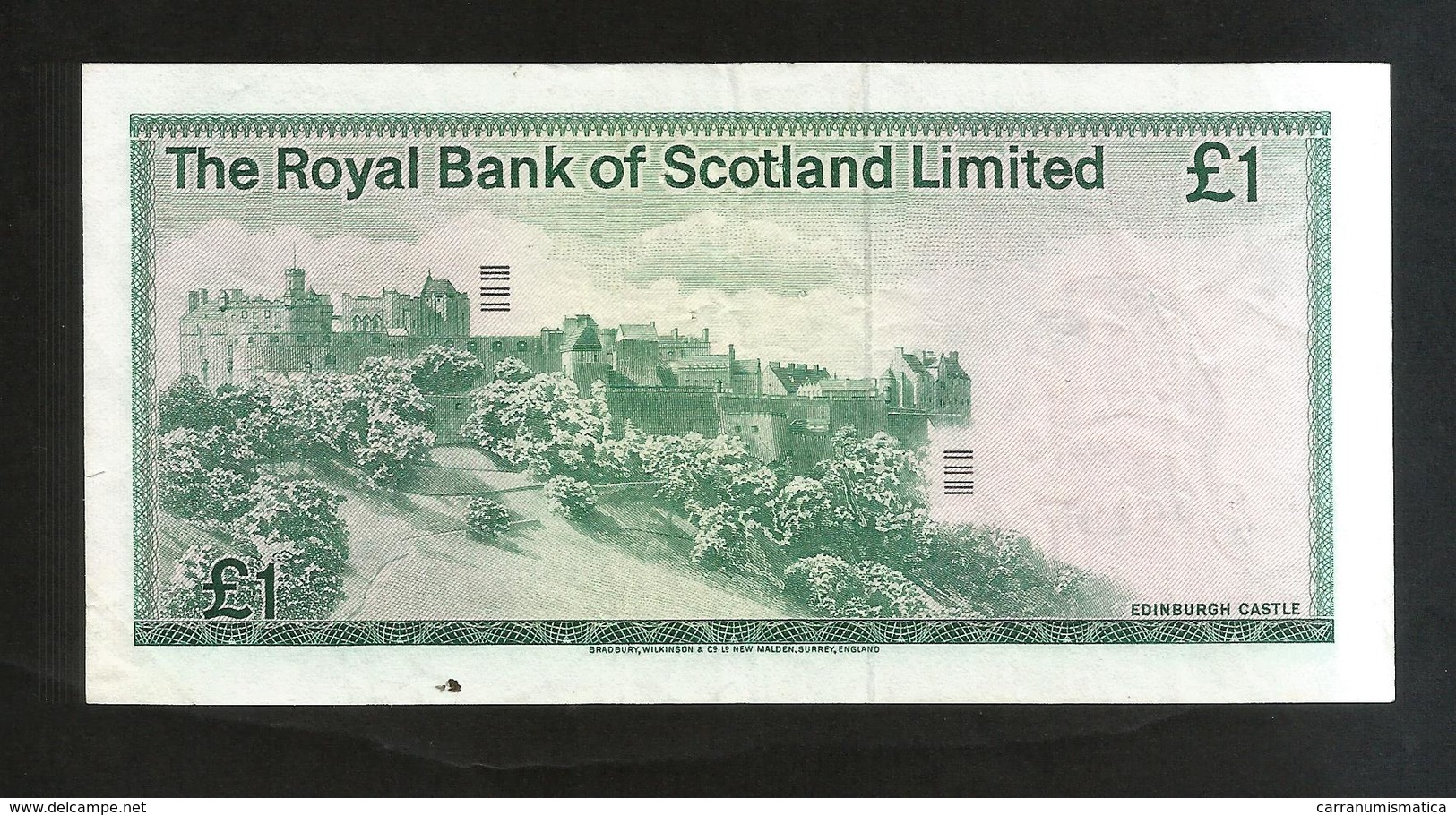 SCOTLAND - THE ROYAL BANK Of SCOTLAND - 1 POUND (1981) EDINBURGH CASTLE - 1 Pound