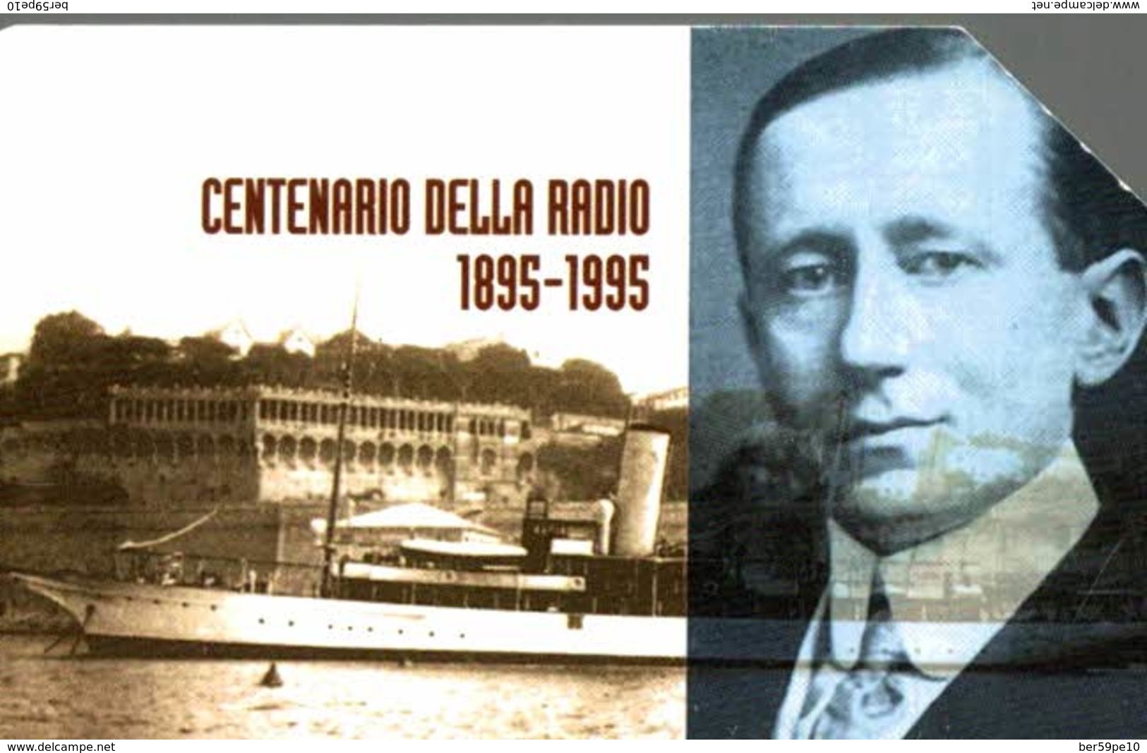 ITALIE CARTA TELEFONICA  CENTENARIO DELLA RADIO 1895-1995  LIRE 5.000 - Verzamelingen