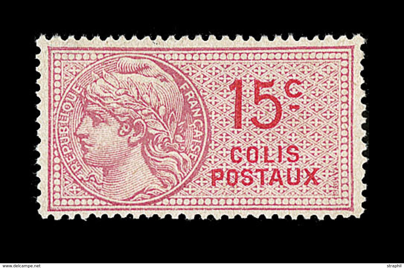 * COLIS POSTAUX - * - N°33b - 15c - Valeur En Rouge - Signé Diena -TB - Neufs