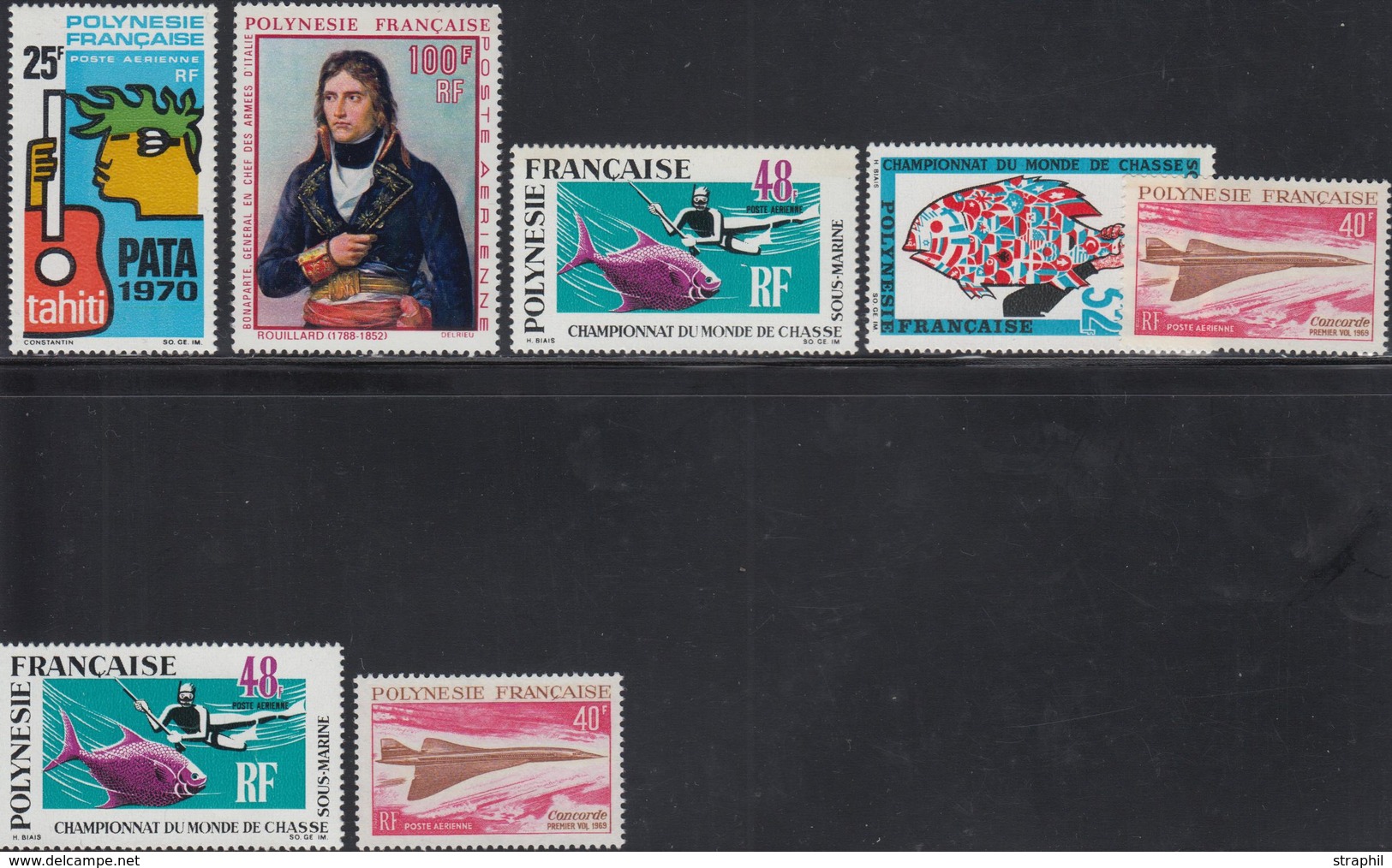 ** POLYNESIE - POSTE AERIENNE  - ** - N°27/31 - Année 1969 - TB - Vide