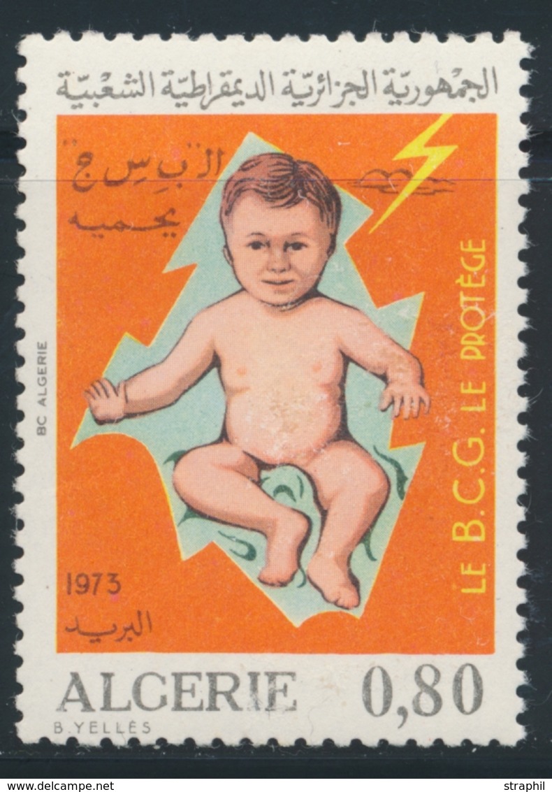 ** ALGERIE - ** - N°581 - Millésime 1973 - TB - Vide