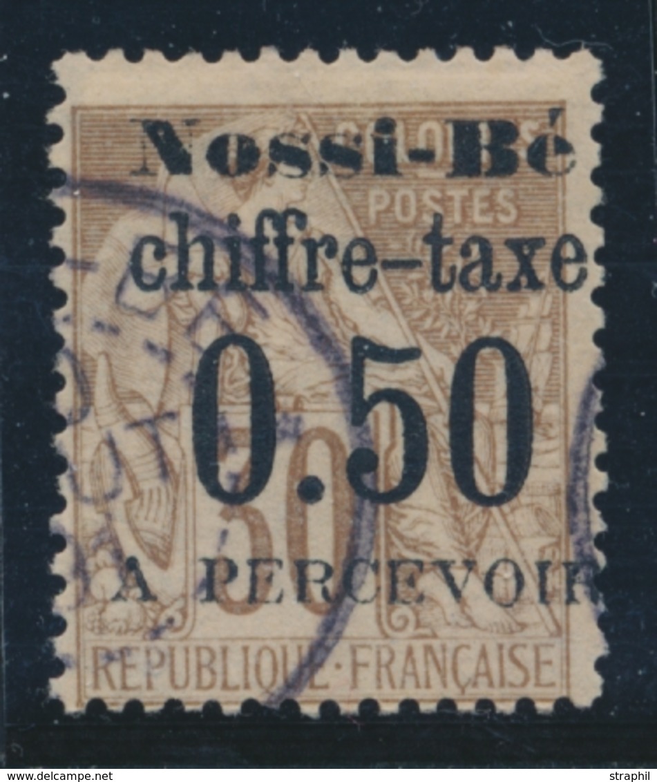 O NOSSI-BE - TIMBRES TAXE  - O - N°3 - TB - Autres & Non Classés