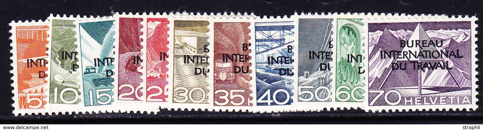 ** SUISSE - TIMBRES DE SERVICE - ** - N°316/26 - BIT - TF - TB - Service